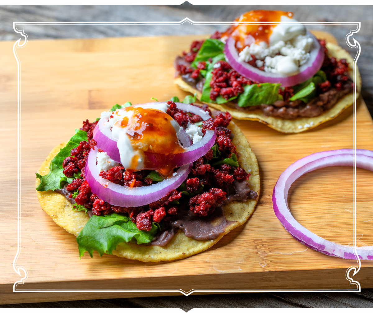 El-Popular_Authentic-Mexican-Food-Products_Snacks-Starters-Recipes_Chorizo-Refried-Beans-Tostada_Mobile