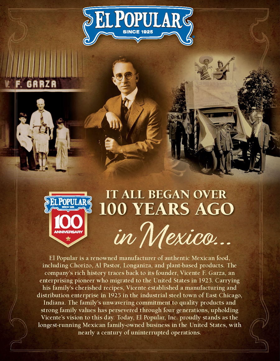 El Popular food service brochure page 2