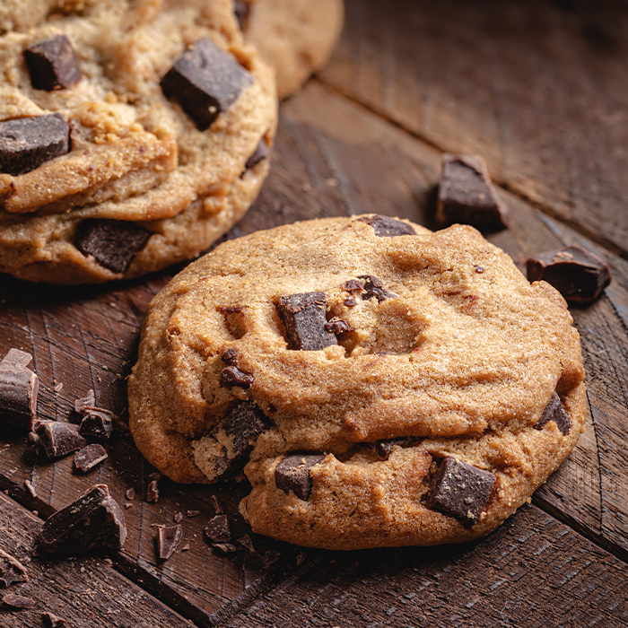 Crunchy Chocolate Chip Cookies