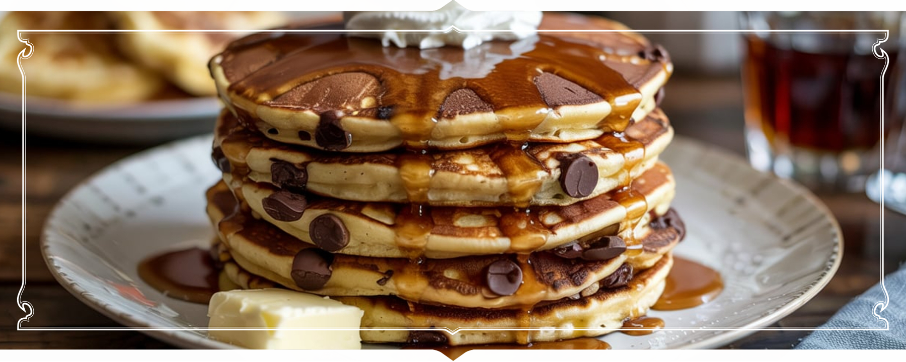 Chocolate Pancake Stack