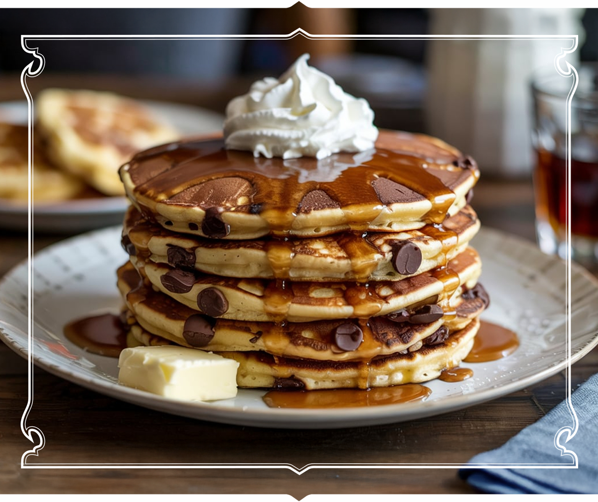 Chocolate Pancake Stack