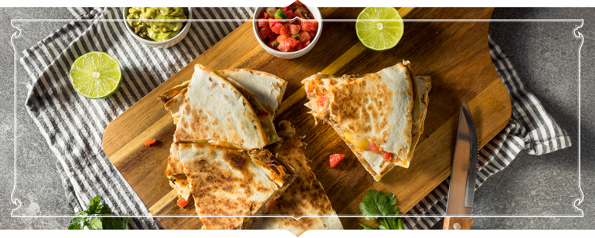 Vegetarian Quesadillas