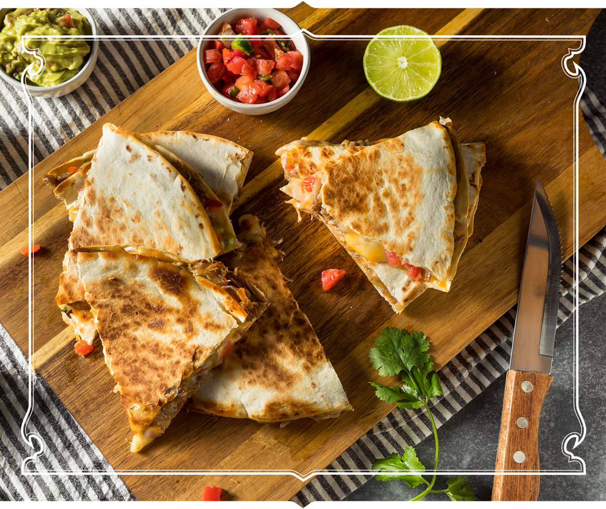 Vegetarian Quesadillas