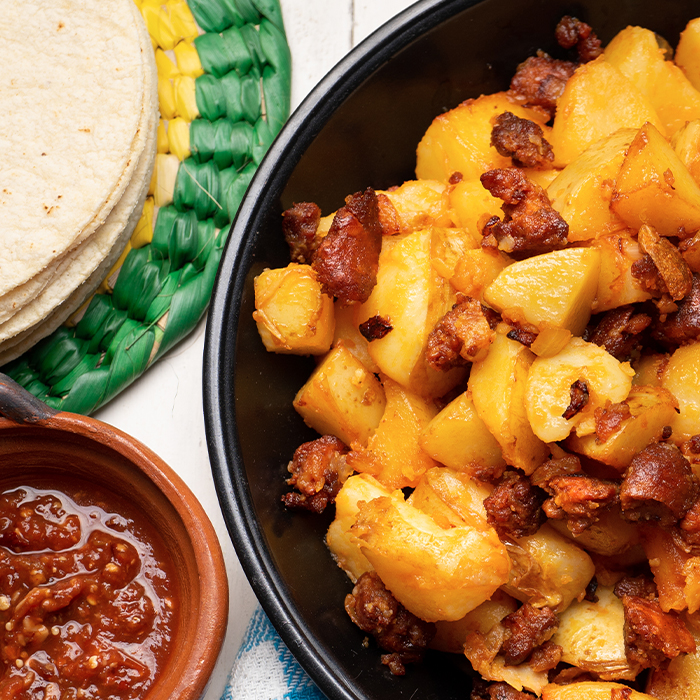 Chorizo Con Papas