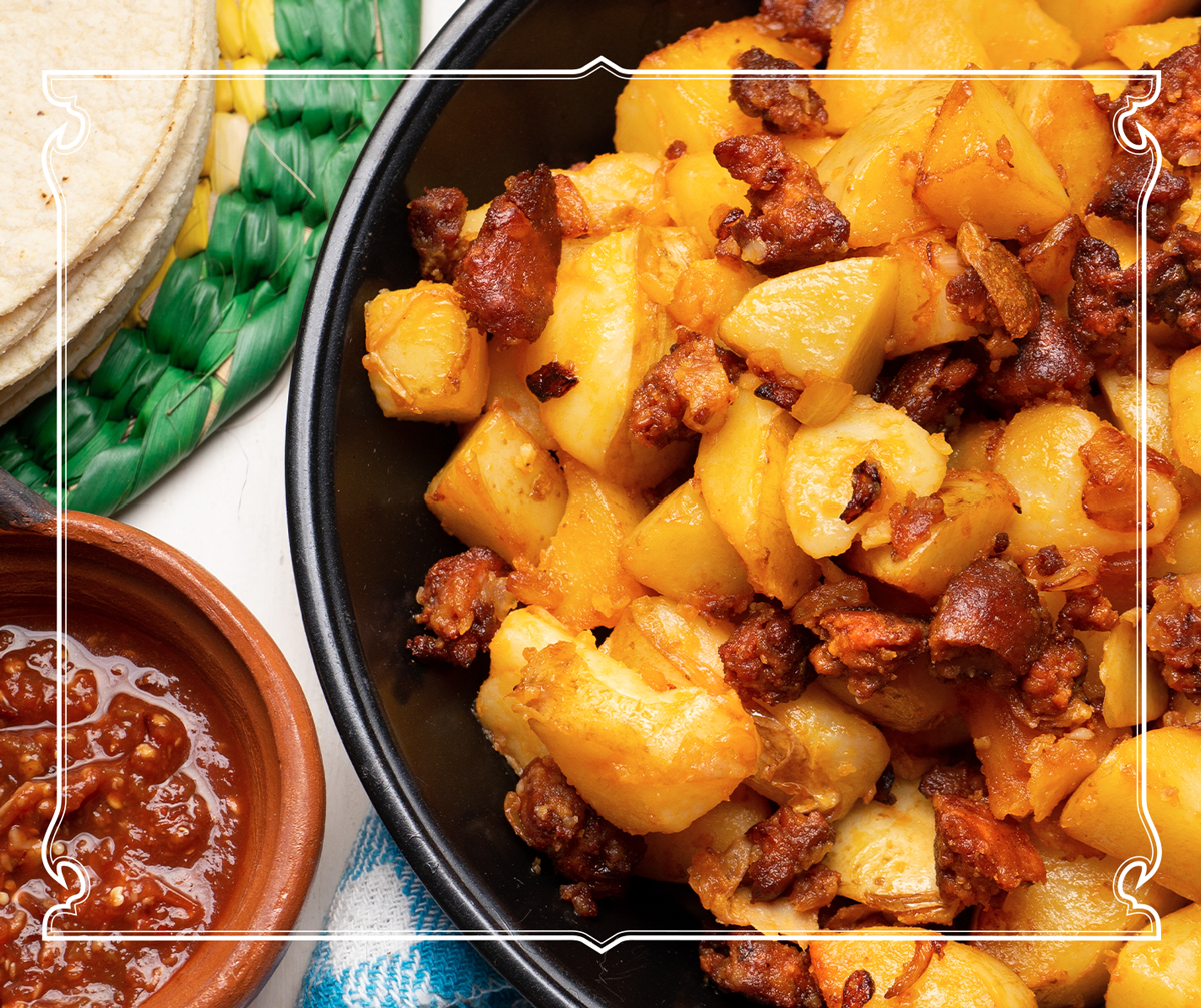 El-Popular_Authentic-Mexican-Food-Products_Snacks-Starters-Recipes_Chorizo-Con-Papas_Mobile Chorizo Con Papas
